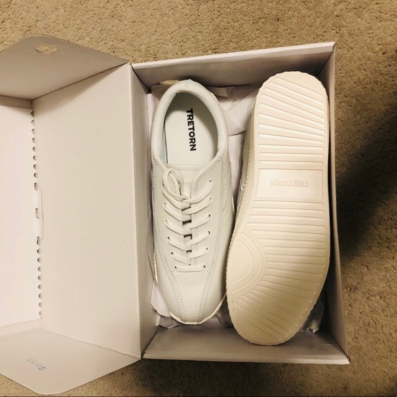 Tretorn Womens Nylite 2 Plus Leather Sneakers - Picture 5 of 7